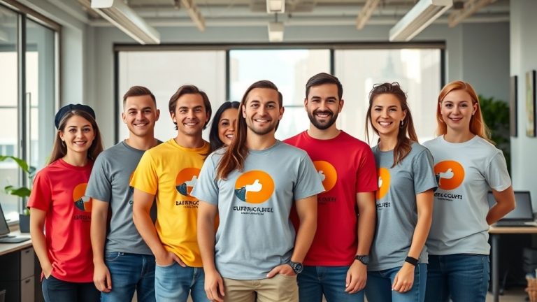 הדפסת חולצות לעסק – למה זה הכלי הכי חכם שעסק קטן (או גדול) חייב להכיר