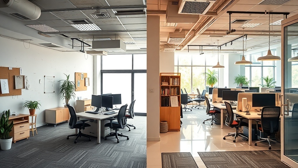 דוגמה מהשטח – משרד בגבעתיים שעבר מהפך