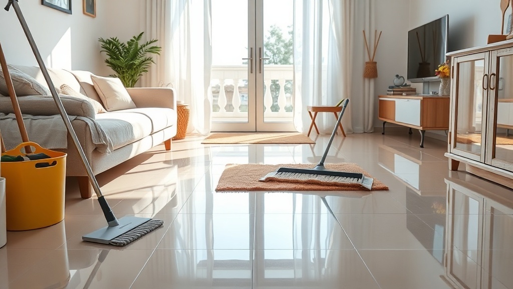 טיפים של אלופים לשמירה על רצפה מבריקה אחרי פוליש